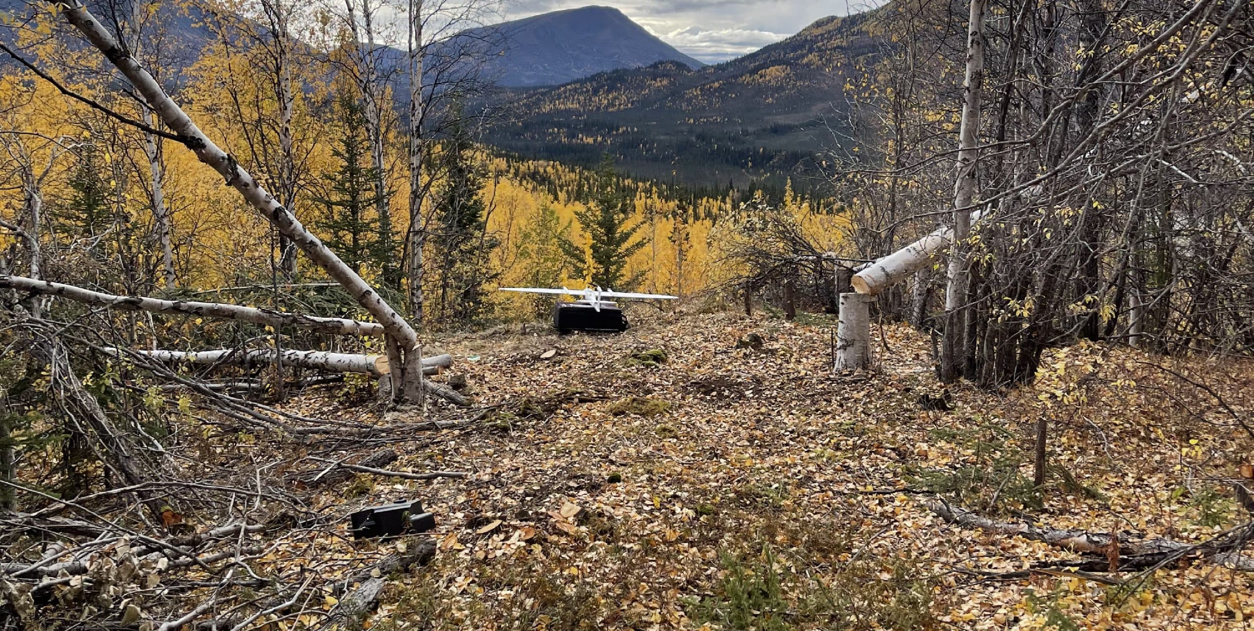 Remote terrain drone LiDAR mapping in Yukon