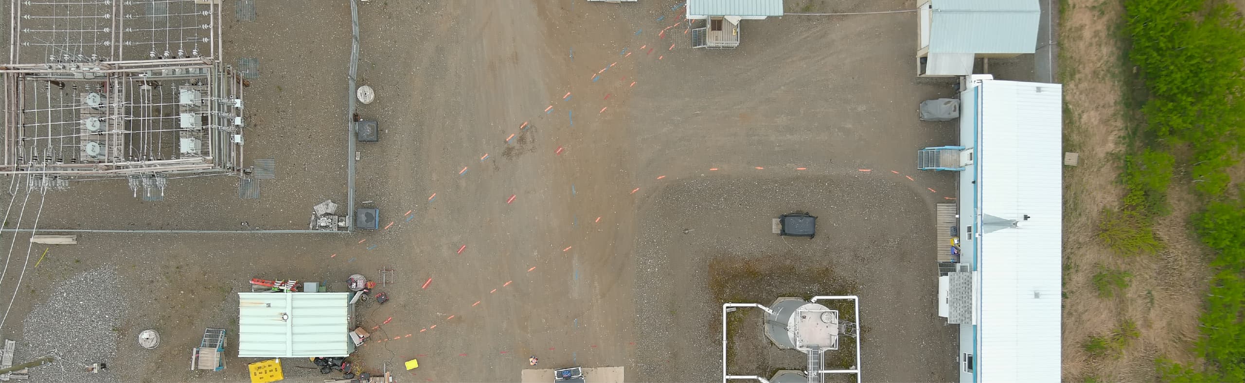 Drone LiDAR over a commercial-residential area in Prince George