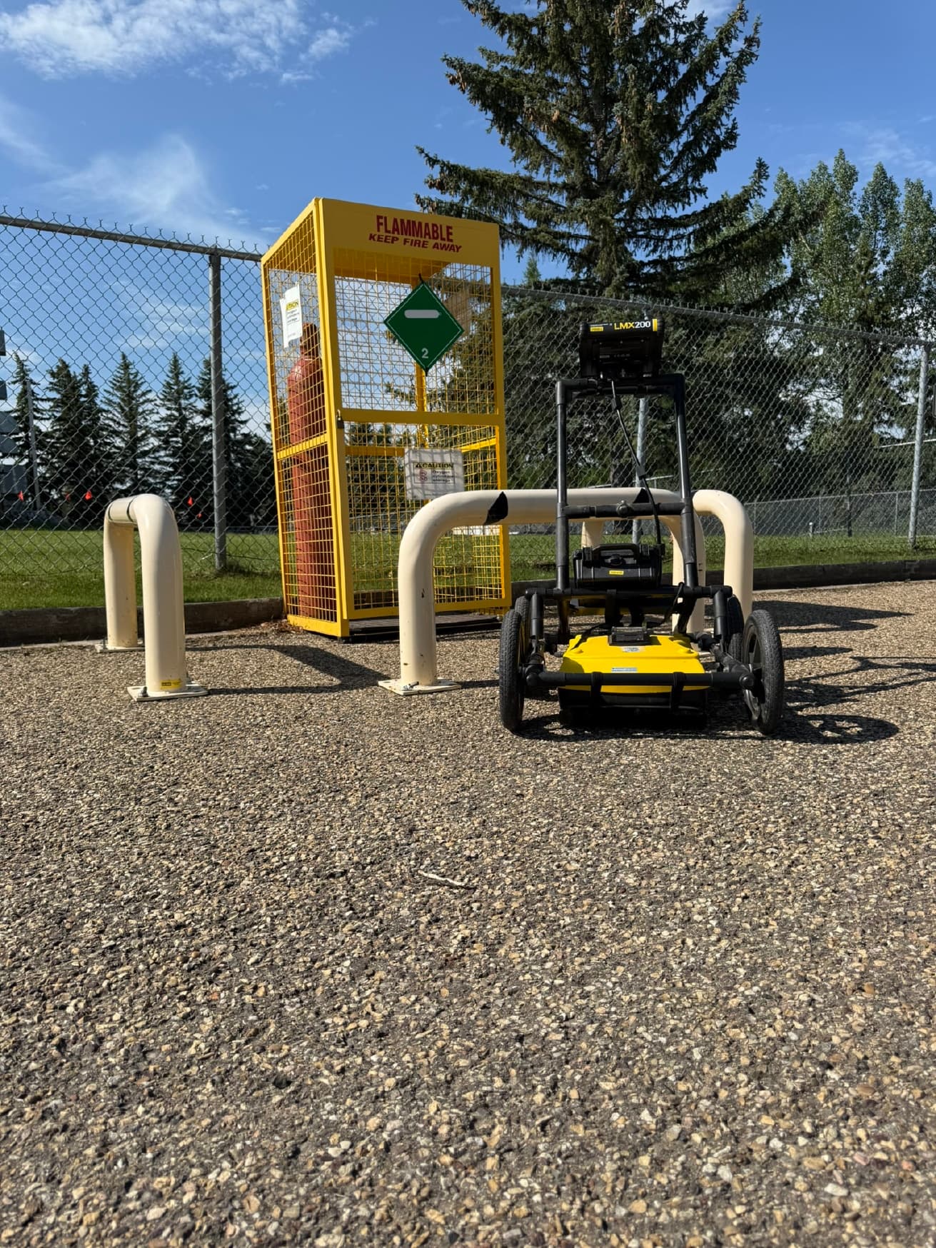 GPR scanning services in the field