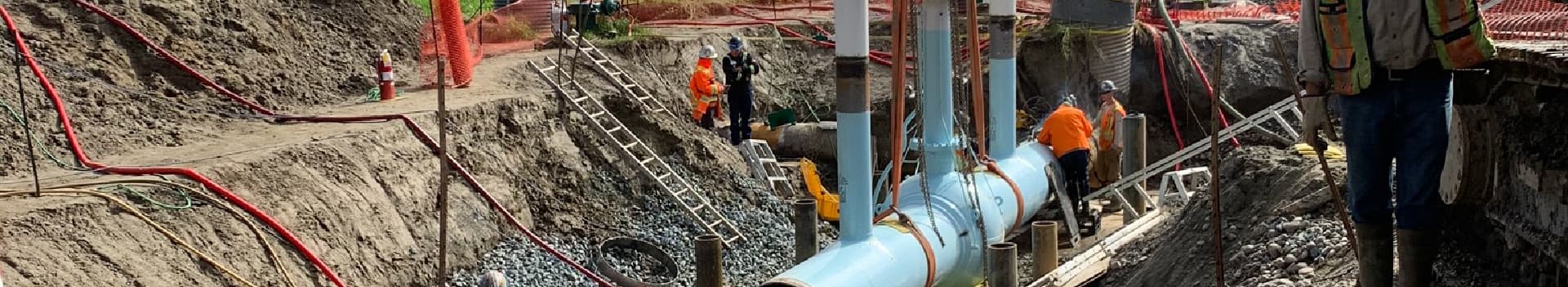 Oil and gas line locating in Alberta