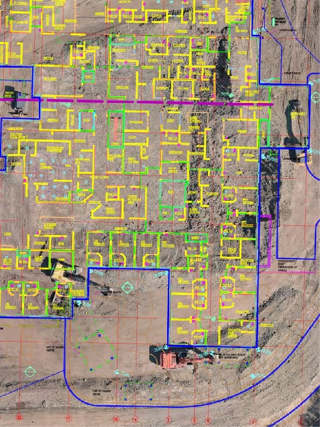 Construction progress monitoring in Prince George