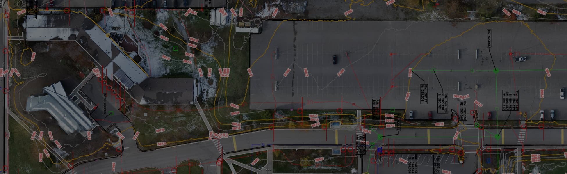 Existing-conditions topographic drawing deliverable
