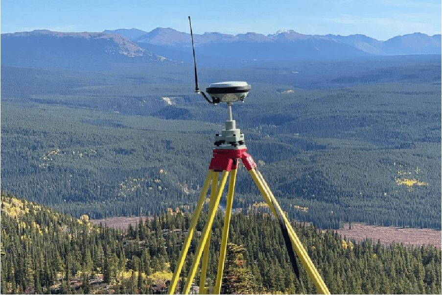 Topographic survey in Yukon terrain