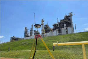 oil and gas survey for construction in alberta