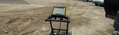using-ground-penetrating-radar-for-environmental-drilling Using ground penetrating radar on an environmental project to clear the drill hole locations before drilling.